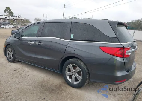 2019 Honda Odyssey Ex-L from USA, damaged, VIN 5FNRL6H7XKB124249